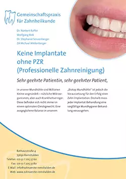 Keine_Implantate_ohne_PZR Keine Implantate ohne PZR